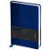 Ежедневник датированный Berlingo "Vivella Prestige", 2021г., А5, 145 × 205 мм, кожзам, 184 л., синий