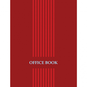 Блокнот "Office book", А4, 80 листов, клетка,на спирали, обложка ВД-лак, ассорти