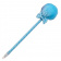 Ручка шариковая Mazari «Помпон», 0,7 мм, стержень синий