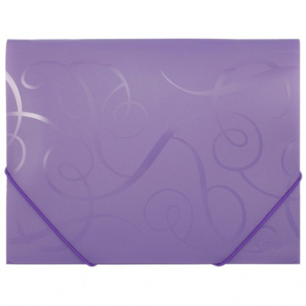 Папка на резинках Forpus «Barocco», 450 мкм, фиолетовая