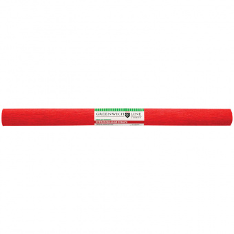 Бумага Greenwich Line, крепированная, 50 × 250 см, в рулоне, красная