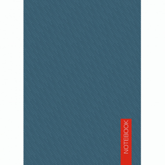 Блокнот Канц-Эксмо, А6, 40 листов, клетка, серый