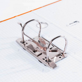 Папка-регистратор А4 50мм ПВХ оранжевый Deli РАЗБОРНАЯ