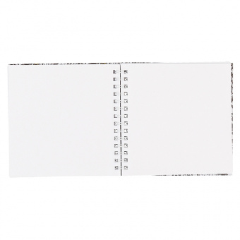 Скетчбук «Филины», 195 × 195 мм, 80 л, квадратный, с твердой обложкой, матовая ламинация