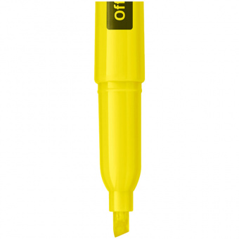 Текстовыделитель OfficeSpace, 1-3 мм, желтый