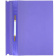 Папка с пластиковым скоросшивателем, А4, фиолетовая глянцевая