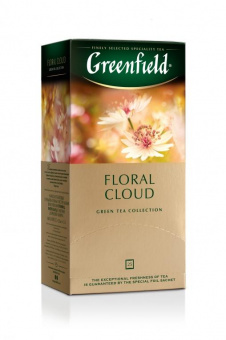 Чай зеленый Гринфилд Floral Cloud 25*1,5 г улун 