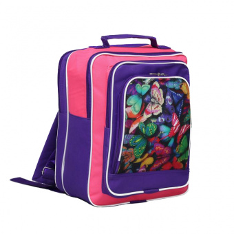 Рюкзак школьный RINAX «Дашенька» для девочек, на молнии, 1 отдел, 26 × 16 × 32 см