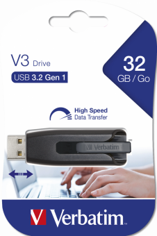 Флеш накопитель USB Drive 3.0 Verbatim SnG V3, 32 Гб