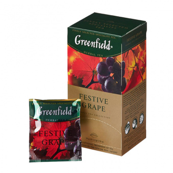 Чай травяной Greenfield «Festive Grape», 25 пакетиков в конвертах