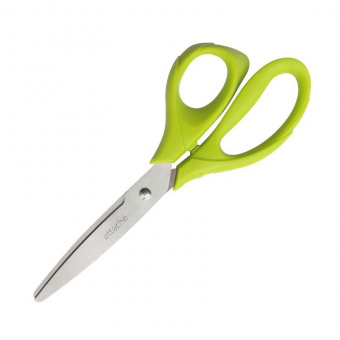 Ножницы Attache «Spring», 175 мм, эргономичные ручки, салатовые