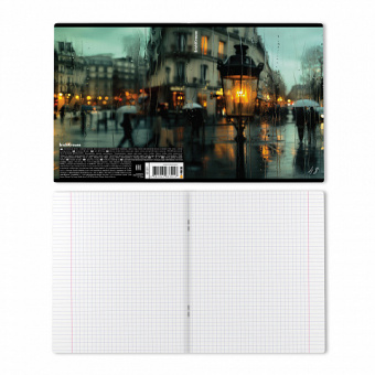 Тетрадь общая ученическая ErichKrause Outside, 48 листов, клетка, глянцевая ламинация_MIX-PACK