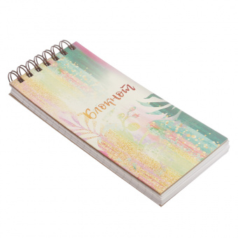 Набор подарочный «Краска»: ежедневник, блокнот, футляр с бумажным блоком для записей, ручка 
