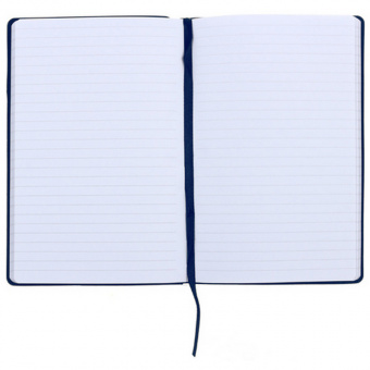 Блокнот Канц-Эксмо «Smart Book. Синий», А5-, 120 листов, линейка, твердый переплет
