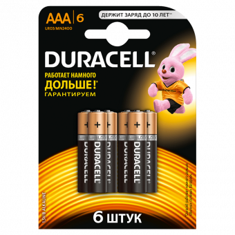 Батарейка R6 «Duracell», тип AA (1шт.)