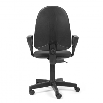 Кресло офисное «Престиж. Гольф», с подлокотниками, ткань, темно-серая