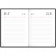 Ежедневник недатированный OfficeSpace "Ariane", A6, 160л., балакрон, черный