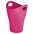 Корзина для мусора «ЛОТОС», цельная, 8 литров, розовая