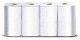 Туалетная бумага Veiro «Professional Comfort», 2-х слойная, 1 шт., белая
