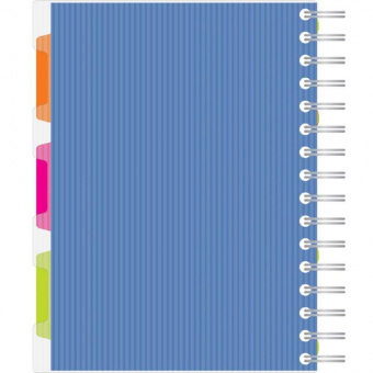 Бизнес-тетрадь Attache Selection «Spiral Book» А5, 140 л., на спирали, клетка, синяя