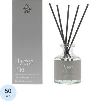 Аромадиффузор для дома с палочками Hygge №16  "Бамбуковая роща", 50 мл