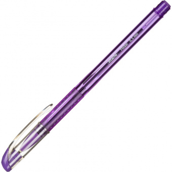 Ручка шариковая Attache Flicker тонированный неоновый корпус, цвет  ассорти, синий стержень