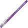 Ручка шариковая Attache Flicker тонированный неоновый корпус, цвет  ассорти, синий стержень