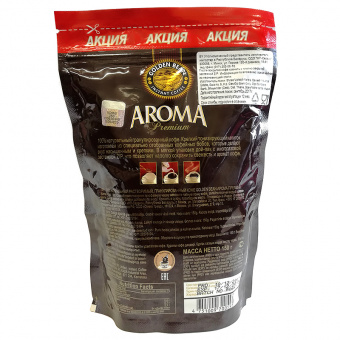 Кофе растворимый GOLDEN BEAN «Арома Премиум», натуральный, гранулированный, 150 г, мягкая упаковка