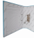 Папка-регистратор А4 50мм голубая COLORBOX с металлической окантовкой, ПВХ, ЭКО  (разобранная)