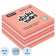 Блок самоклеящийся 76х76мм 400л ассорти розовый Attache Selection 