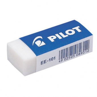 Ластик «Pilot», 42 × 18 × 11 мм, прямоугольный, винил, в картонном футляре