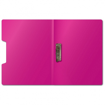 Папка с зажимом Attache "Digital", 18 мм, 450 мкм, розовая