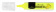 Текстовыделитель желтый неон 1-3.5мм с ароматом банана LOREX RICH FRUIT скошенный наконечник