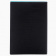 Ежедневник недатированный Канц-Эксмо «In Black», А6+, 136 листов, искусственная кожа, голубой