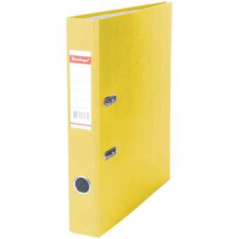 Папка-регистратор Berlingo, А4, с покрытием из ПВХ, 70 мм, желтая
