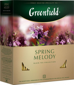 Чай черный Гринфилд Spring Melody (100п*1.5г)