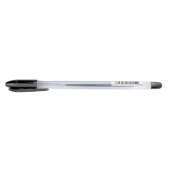 Ручка шариковая масляная СТАММ «Vega», 0.7 мм, стержень черный