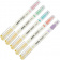 Набор маркеров текстовых двусторонних Attache Selection "Bi-Pastel", 5 шт., скошенный наконечник 1-5 мм