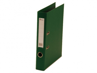 Папка-регистратор Forpus А4, с покрытием из ПВХ, 50 мм, зеленая