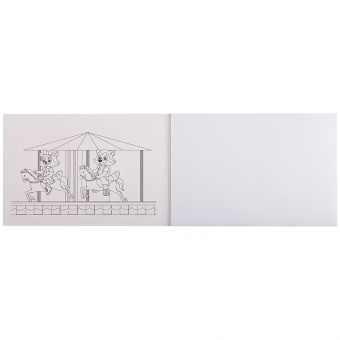 Альбом для рисования Мульти-Пульти "Приключения Енота" 40л., А4, на склейке, с раскраской