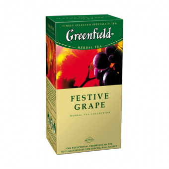 Чай фруктовый  Greenfield «Festivel Grape», 25 пакетиков