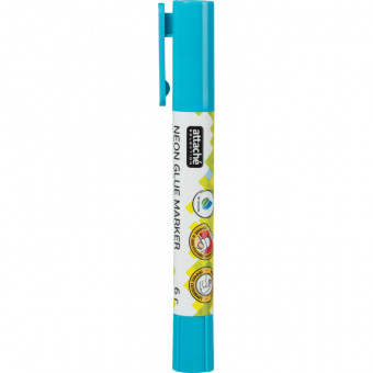 Клей-маркер Attache Selection 6г в форме ручки неоновые цвета