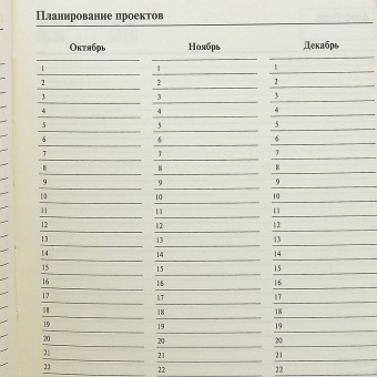 Ежедневник недатированный Канц-Эксмо «In Black», А6+, 136 листов, искусственная кожа, оранжевый