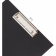 Папка-планшет Attache A4 горизонтальный, с двумя зажимами черный