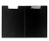 Папка-планшет STAFF, А4 (318х228 мм), с прижимом и крышкой, картон/ПВХ, ЧЕРНАЯ