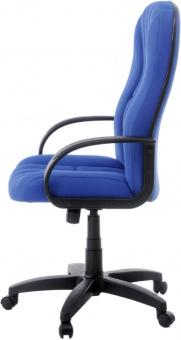 Кресло офисное «Стафорд», ткань, синее