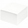 Блок для записей STAFF непроклеенный, куб 8х8х4 см, белый, белизна 90-92%