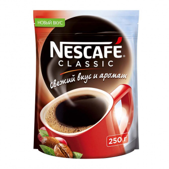 Кофе растворимый NESCAFE «Classic», гранулированный, 250 г