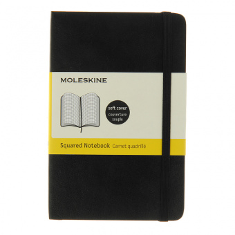 Блокнот MOLESKINE «Classic Soft» pocket, А6, 96 листов, клетка, мягкий переплет