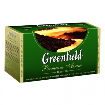 Чай черный Гринфилд Premium Assam 25*2 г 